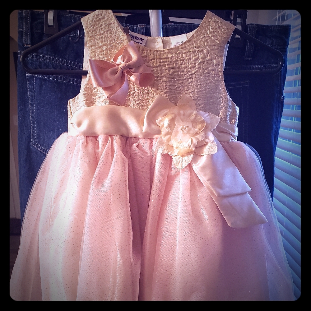 4T flower girl dress